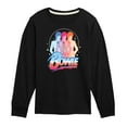 thumbnail image 1 of David Bowie - Bowie 3D  - Toddler & Youth Long Sleeve Graphic T-Shirt, 1 of 5