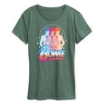 thumbnail image 1 of David Bowie - Bowie 3D - Women's Short Sleeve Graphic T-Shirt, 1 of 5