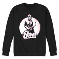 thumbnail image 1 of David Bowie - Bowie Distressed Circle - Men's Crew Neck Fleece Pullover, 1 of 5