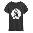 thumbnail image 1 of David Bowie - Bowie Distressed Circle - Women's Short Sleeve Graphic T-Shirt, 1 of 5