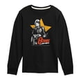 thumbnail image 1 of David Bowie - Bowie Guitar With Star  - Toddler & Youth Long Sleeve Graphic T-Shirt, 1 of 5