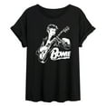 thumbnail image 1 of David Bowie - Bowie Punk  - Women's Oversized T-Shirt, 1 of 5