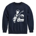 thumbnail image 1 of David Bowie - Bowie Punk - Toddler & Youth Crewneck Fleece Sweatshirt, 1 of 5