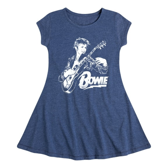 David Bowie - Bowie Punk - Toddler & Youth Girls Fit & Flare Dress