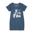 thumbnail image 1 of David Bowie - Bowie Punk - Toddler & Youth Girls Fleece Dress, 1 of 5
