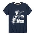 thumbnail image 1 of David Bowie - Bowie Punk - Toddler & Youth Short Sleeve Graphic T-Shirt, 1 of 5