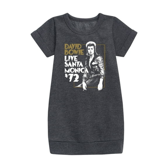 David Bowie - Bowie Santa Monica - Toddler & Youth Girls Fleece Dress