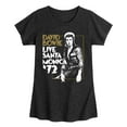 thumbnail image 1 of David Bowie - Bowie Santa Monica - Toddler & Youth Girls Short Sleeve Graphic T-Shirt, 1 of 5