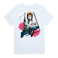 thumbnail image 1 of David Bowie - Bowie Sax Color Blocking  - Toddler & Youth Short Sleeve Graphic T-Shirt, 1 of 5