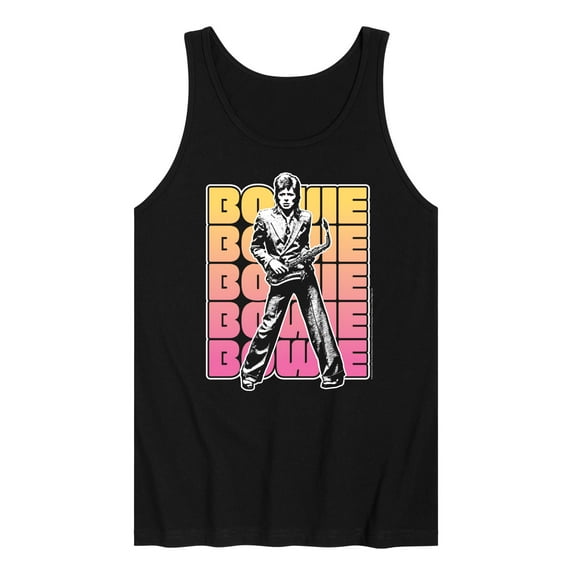 David Bowie - Bowie Stacked - Men's Jersey Tank Top
