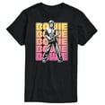 thumbnail image 1 of David Bowie - Bowie Stacked - Men's Short Sleeve Graphic T-Shirt, 1 of 5