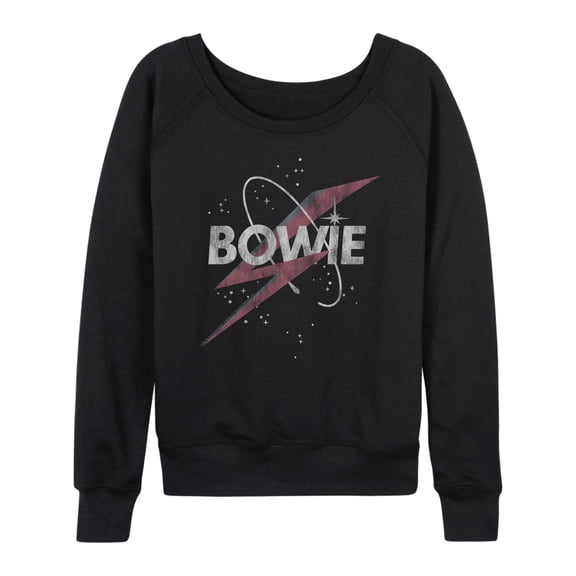 David Bowie - Bowie - Women's French Terry Long Sleeve Pullover
