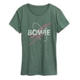 thumbnail image 1 of David Bowie - Bowie - Women's Short Sleeve Graphic T-Shirt, 1 of 4