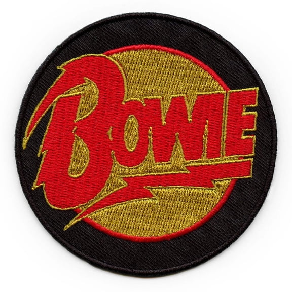 David Bowie Diamond Dogs Circle Logo Woven Patch