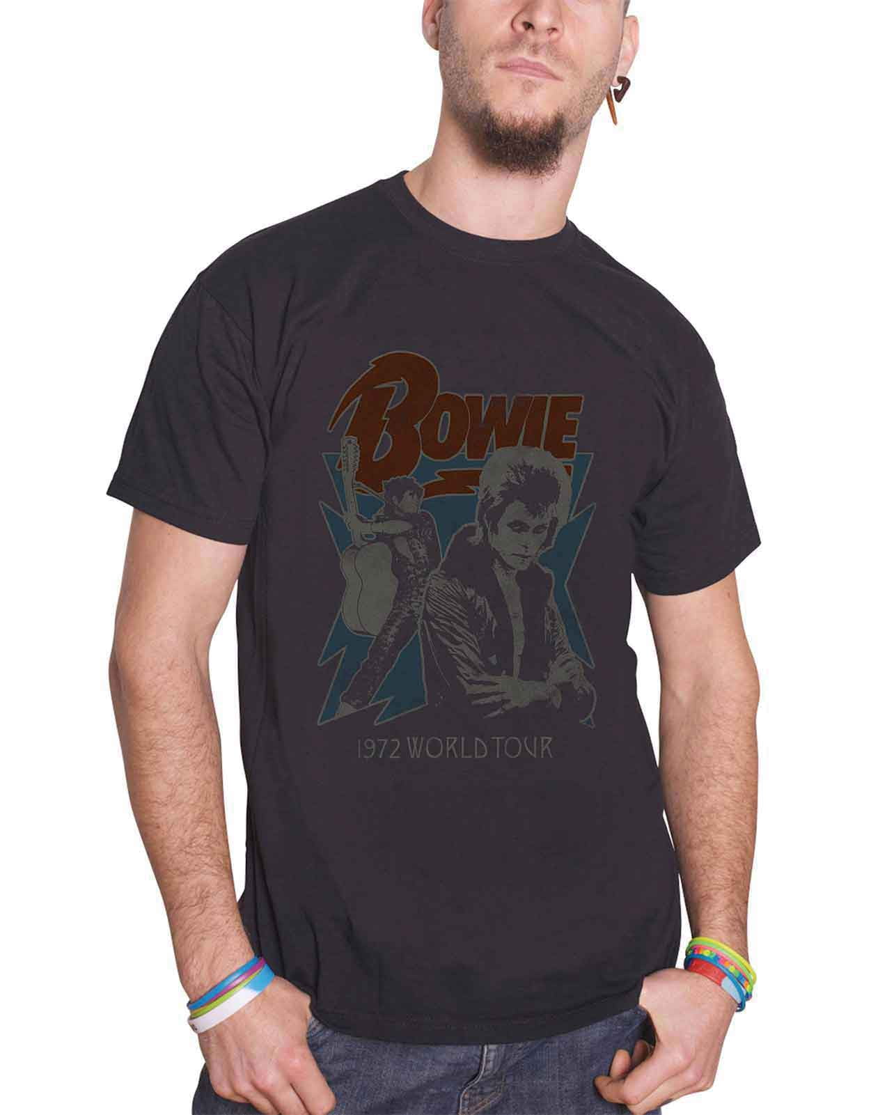 GOOD ROCK SPEED /  David Bowie DISTRESSED Tee