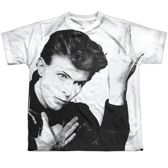 David Bowie - Hero - Youth Short Sleeve Shirt - Medium