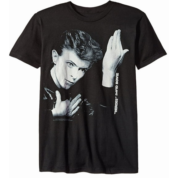 David Bowie Heroes Adult T-Shirt