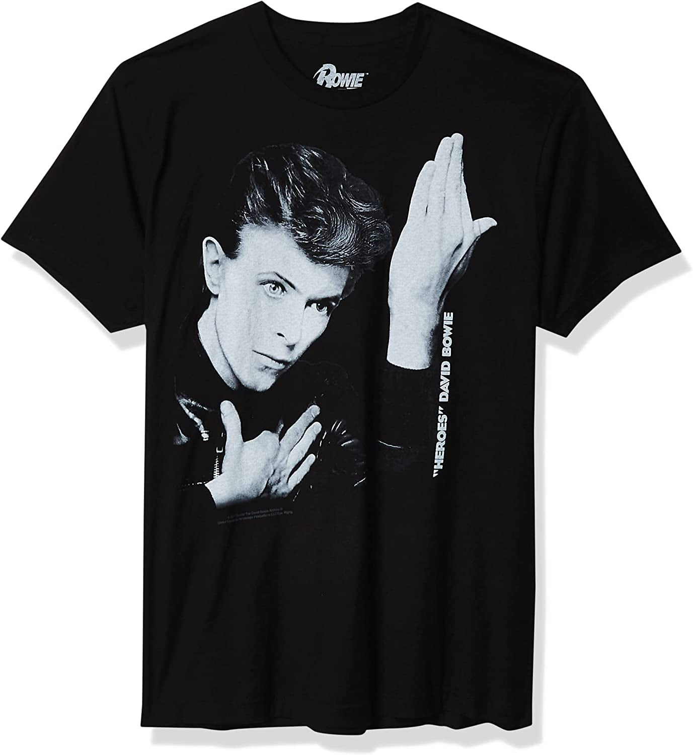 David Bowie HEROES Tシャツ(未開封) David Bowie - Heroes Mens T Shirt - Walmart.com
