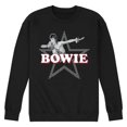 thumbnail image 1 of David Bowie - Logo Star - Men's Crew Neck Fleece Pullover, 1 of 5