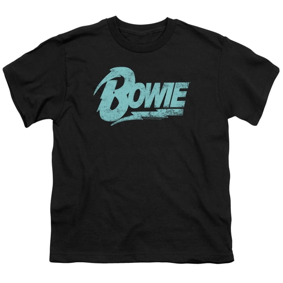 David Bowie - Logo - Youth Short Sleeve Shirt - Small