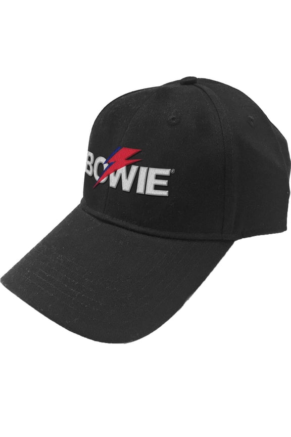Men's Aladdin Sane Bolt Logo Hat Adjustable Black