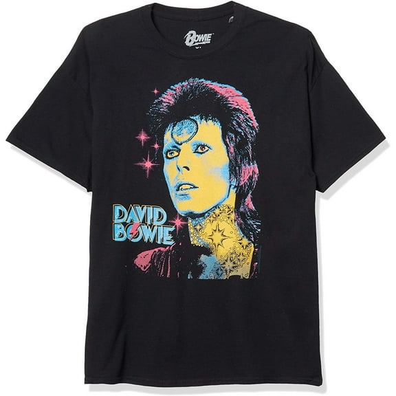 David Bowie Men's Ziggy Short Sleeve T Shirt