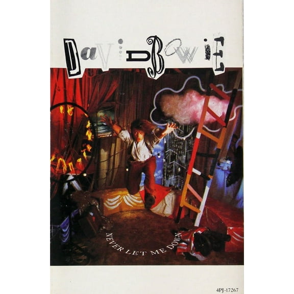 David Bowie Never Let Me Down (Cassette)