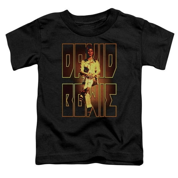 David Bowie - Perched - Toddler Short Sleeve Shirt - 3T
