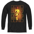 thumbnail image 1 of David Bowie Perched Youth Long Sleeve T-Shirt Black, 1 of 1