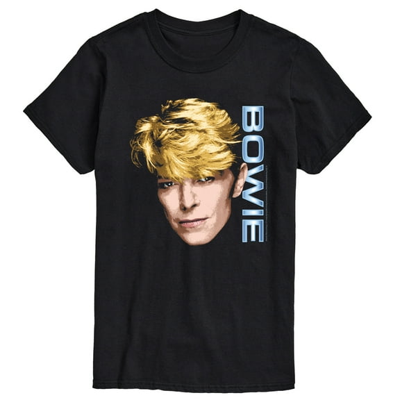 David Bowie - Portrait Head - Men's Short Sleeve Graphic T-Shirt