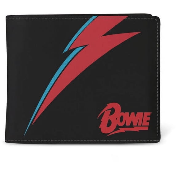 David Bowie - Rocksax - David Bowie - Wallet Lightning Black  [SPECIAL PRODUCTS] Wallet, Collectible