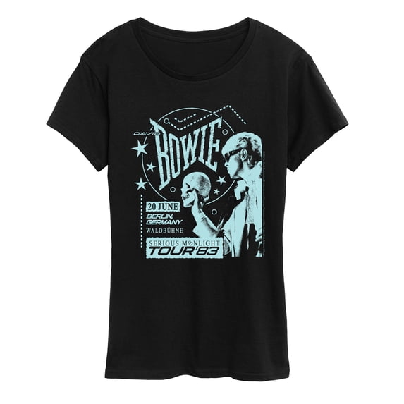 David Bowie - Serious Moonlight - Women's Short Sleeve Graphic T-Shirt
