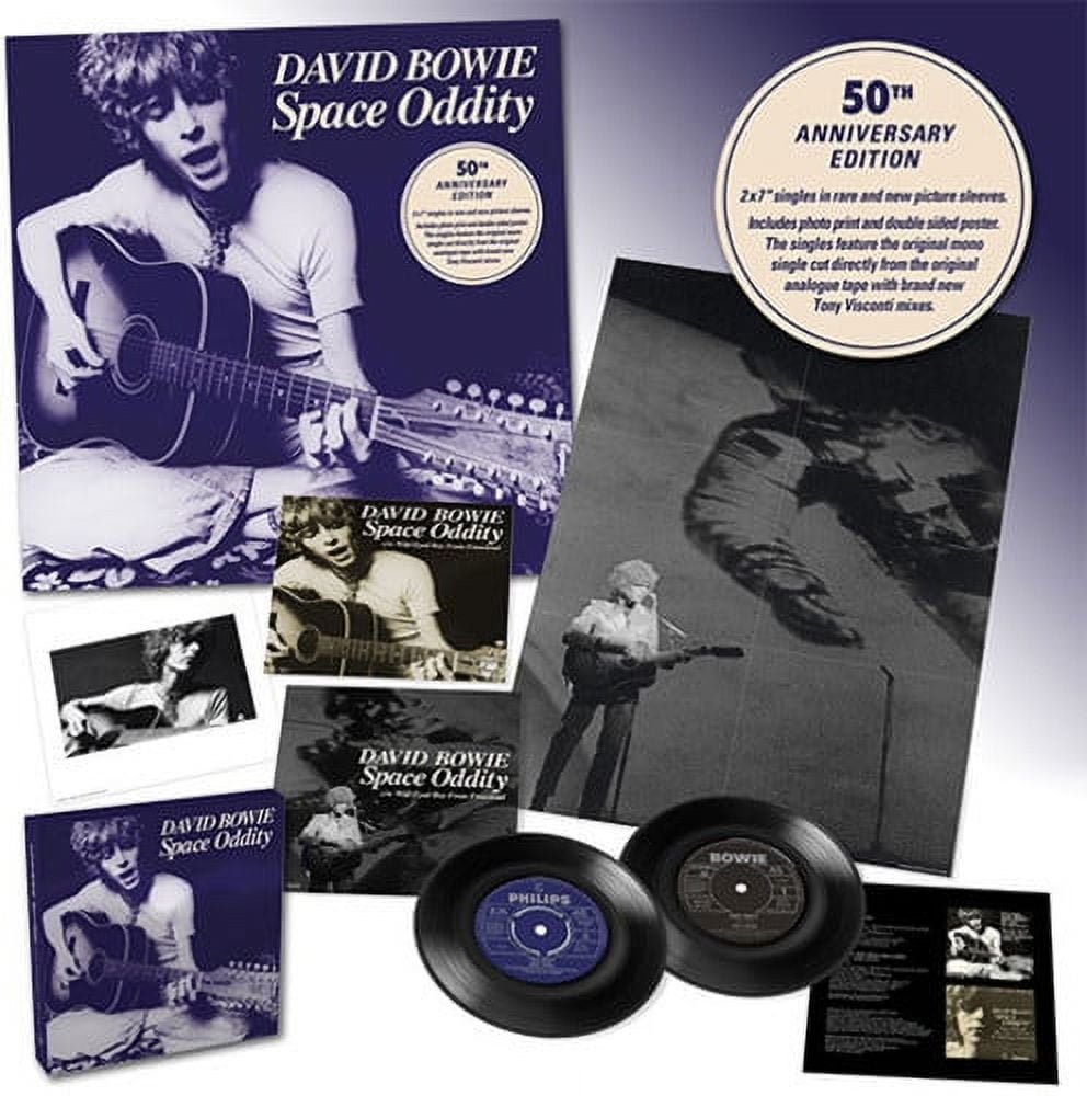 デヴィッド・ボウイ Space Oddity 50th 7”レコードセット David Bowie - Space Oddity (50th Anniversary EP) - Music