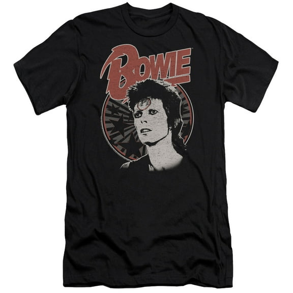 David Bowie - Space Oddity - Slim Fit Short Sleeve Shirt - Small