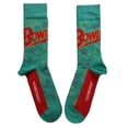 thumbnail image 1 of David Bowie Stars Outline - Unisex Ankle Socks, 1 of 2