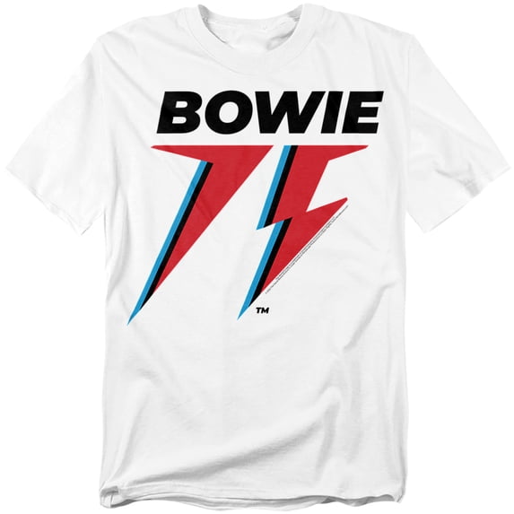 David Bowie T-Shirt Bowie 75 Logo Unisex Graphic Tee for Men & Women
