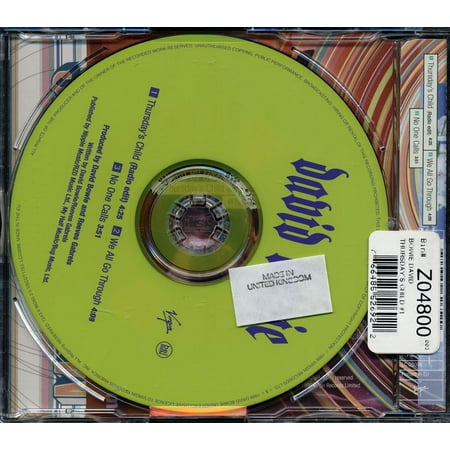 David Bowie - Thursdays Child - 724389626520 - CD