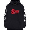 thumbnail image 1 of David Bowie Unisex Pullover Hoodie Sweatshirt Rebel Rebel (Small), 1 of 3