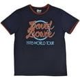 thumbnail image 1 of David Bowie Unisex Ringer T-Shirt: 1978 World Tour, 1 of 3
