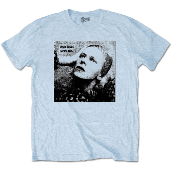 David Bowie Unisex T-Shirt Hunky Dory Mono (Large)