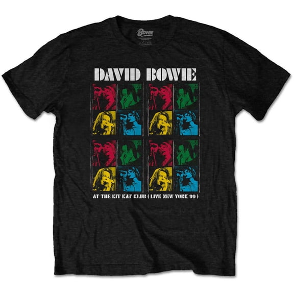 David Bowie Unisex T-Shirt Kit Kat Klub (X-Large)