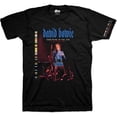 thumbnail image 1 of David Bowie Unisex T-Shirt Live In Paris (Sleeve Print) (Small), 1 of 3