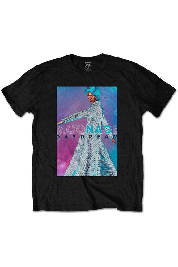 David Bowie Unisex T-Shirt Moonage Space (Small)