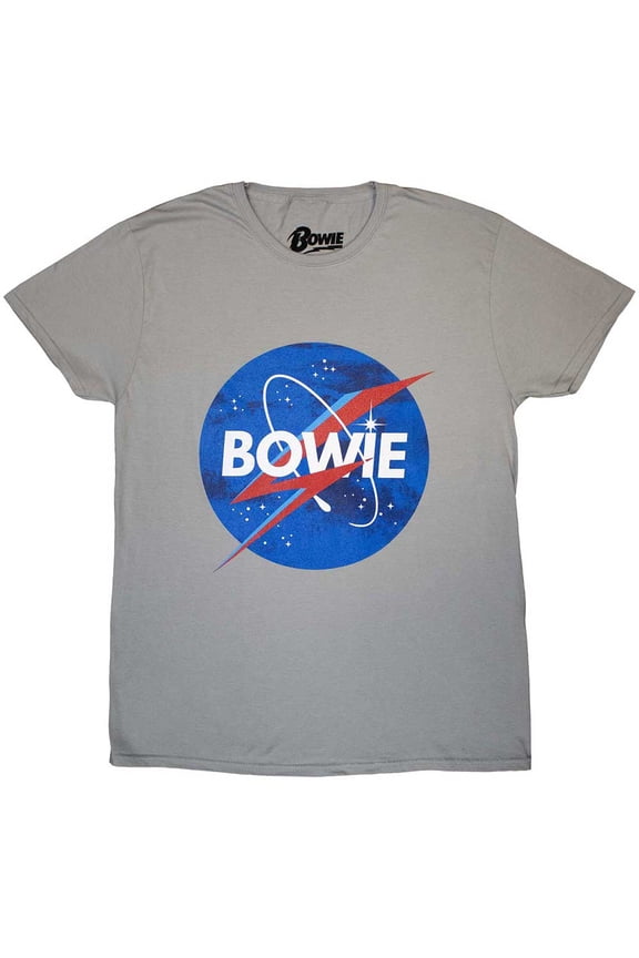 David Bowie Unisex T-Shirt: Starman Logo (X-Large)