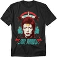 thumbnail image 1 of David Bowie T-Shirt Ziggy Heads Unisex Graphic Tee For Men & Women, 1 of 7