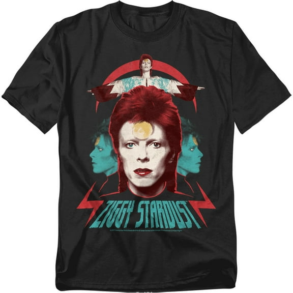 David Bowie T-Shirt Ziggy Heads Unisex Graphic Tee For Men & Women