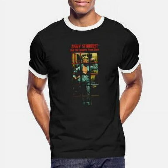 David Bowie Ziggy Stardust Album Cover Unisex Trendy T-Shirt