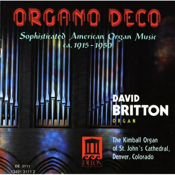 David Britton - Organo Deco - Music & Performance - CD