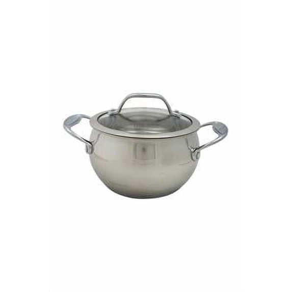 David Burke Gourmet Pro Splendor 2qt Sauce Pot With Lid Stainless Steel BY David Burke Sauce Pot 2 qt Unisex