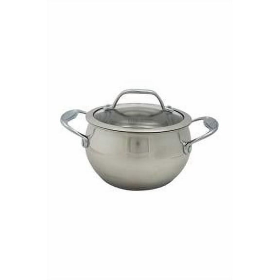 David Burke Gourmet Pro Splendor 2qt Sauce Pot With Lid Stainless Steel BY David Burke Sauce Pot 2 qt Unisex